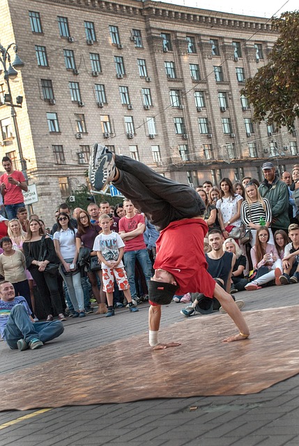 hip hop choreografia tanečné kombinácie sekvencie pohybov